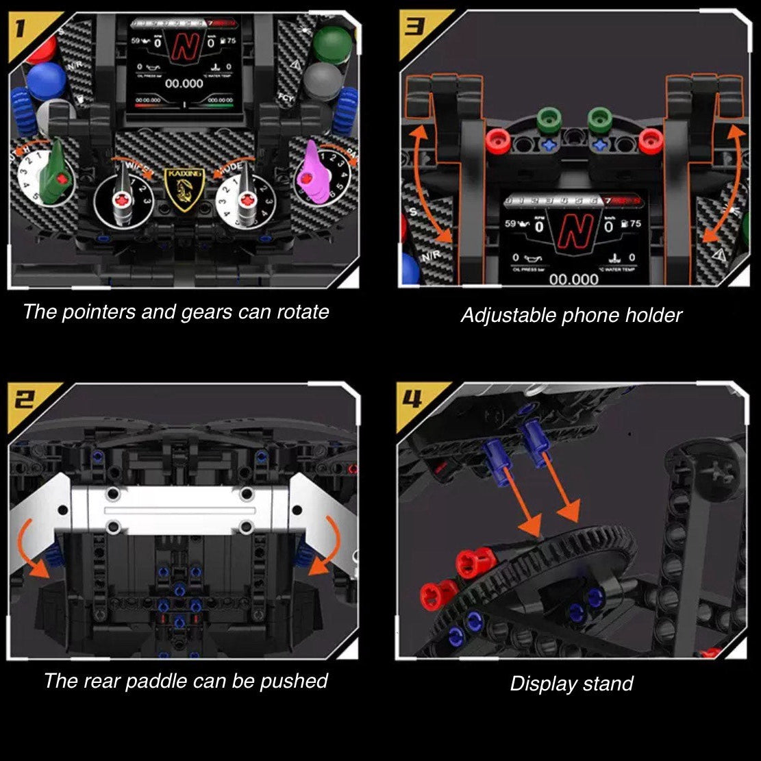 Lamborghini Sterring Wheel (Le Mans Edition)